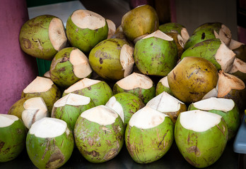 Coconuts on Sale for its Thirst Quenching Water