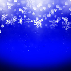 Christmas snowflakes background for Your design
