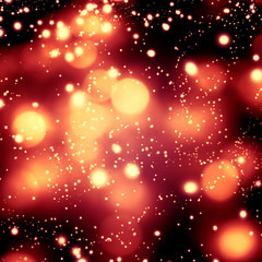 Obraz premium Shimmering blur spot lights on abstract background. Abstract Chr