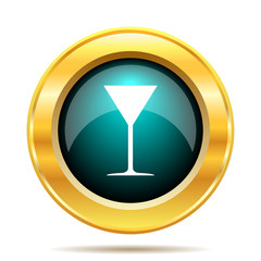 Martini glass icon