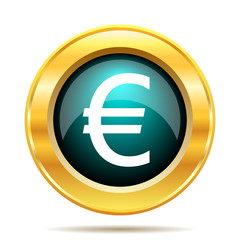 Obraz premium Euro icon