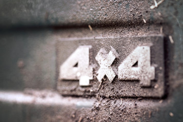 4x4 offroad label © R