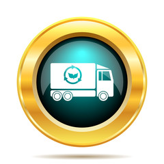 Eco truck icon