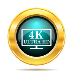4K ultra HD icon