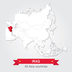 Iraq. All the countries of Asia.