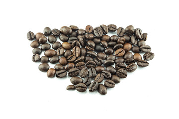 Coffee Beans isolated on white