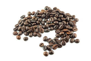 Coffee Beans isolated on white