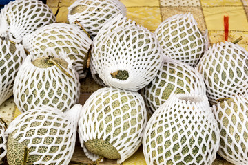 Cantaloupe in market Thailand