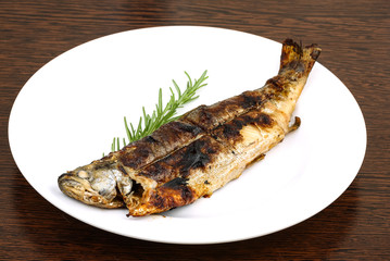 Grilled trout