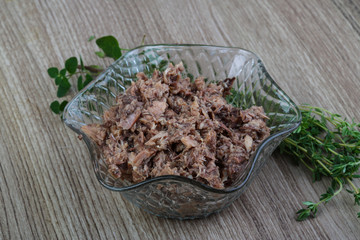 Canned tuna