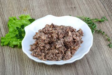 Canned tuna
