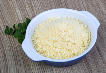 Shredded parmesan