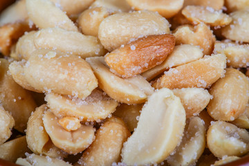 Salted peanuts