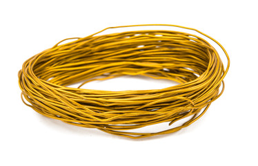 a coil of copper wire