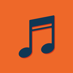 Vector music icon 