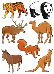 Vector Wild Animals