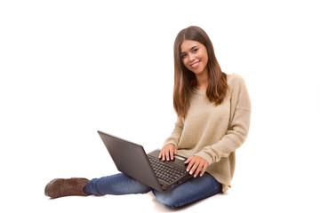 Naklejka premium Student