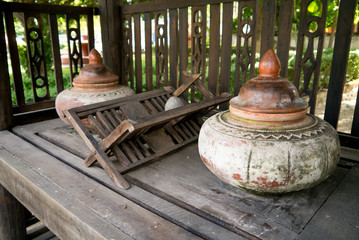 Thai welcome drinking water