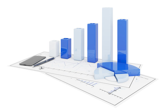 3d positive bar Graphs