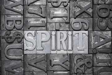 spirit metallic word