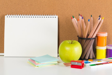 Naklejka premium School supplies