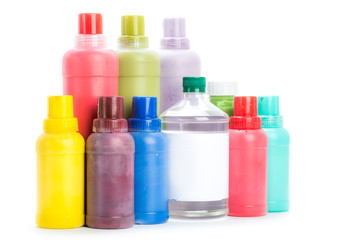 Paint bottles