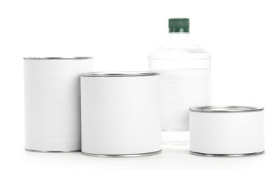 Paint bottles