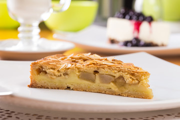 Classic American apple pie