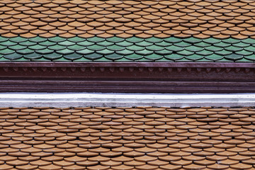 thai temple roof