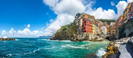 Foto op Plexiglas Riomaggiore, Cinque Terre, Ligurië, Italië © JFL Photography