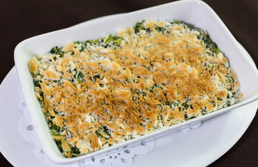 Spinach with Cheese