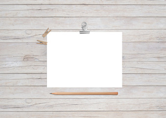 Greeting Card mockup, horizontal