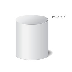  cardboard package isolated box on the white background. mock up