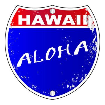 Hawaii Interstate Sign