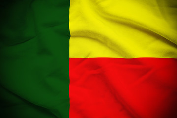 Obraz premium Benin Flag