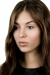 Fototapeta premium Beauty Portrait woman. Perfect Fresh Skin.