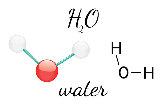 H2O water molecule