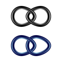 Obraz premium chain links set