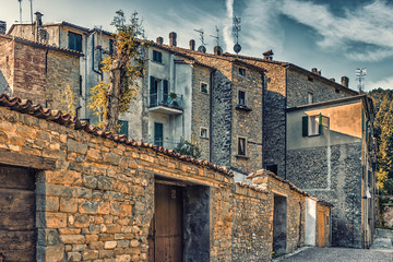 hill village in Italy