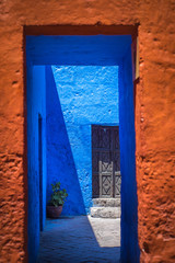 Fototapeta premium Santa Catalina Monastery, Arequipa, Peru