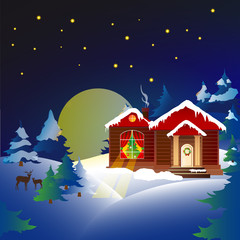 Fototapeta premium Christmas day