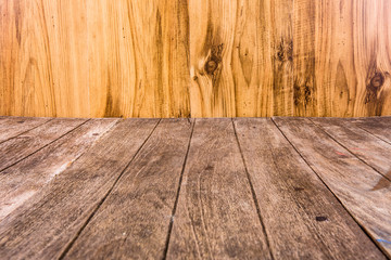 Close up old wood plank texture and background