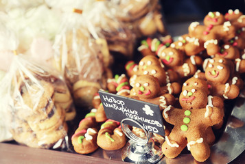 cookies in the shape of a little man