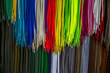 Colorful shoelaces