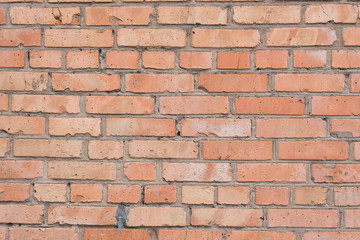 Old brick wall. Soviet times  ver. 2