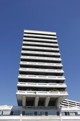 Immeuble moderne du quartier Balard à Paris