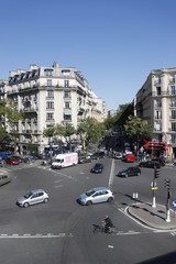 Place du quartier Balard à Paris
