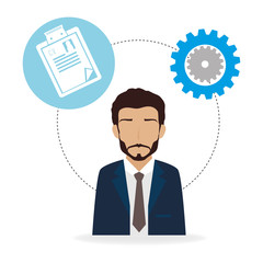 Business teamwork and leadership 