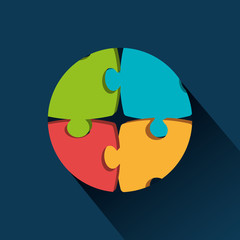 Business solutions and teamwork 