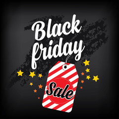 Black friday poster and background.